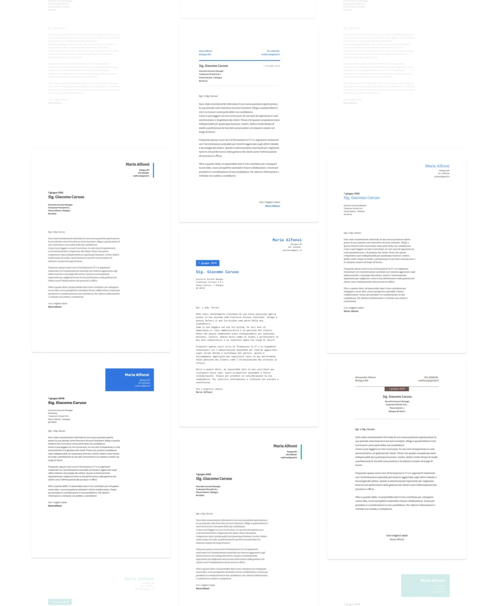 cover letter