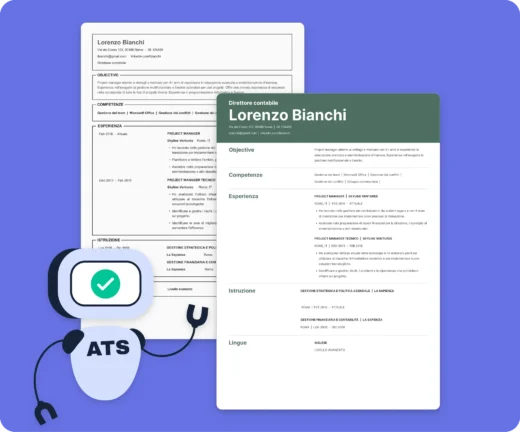 Modelli di CV compatibili ATS
