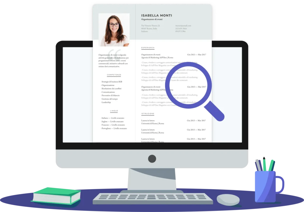 Suggerimenti intelligenti dell’IA per migliorare la tua lettera di presentazione su OnlineCV