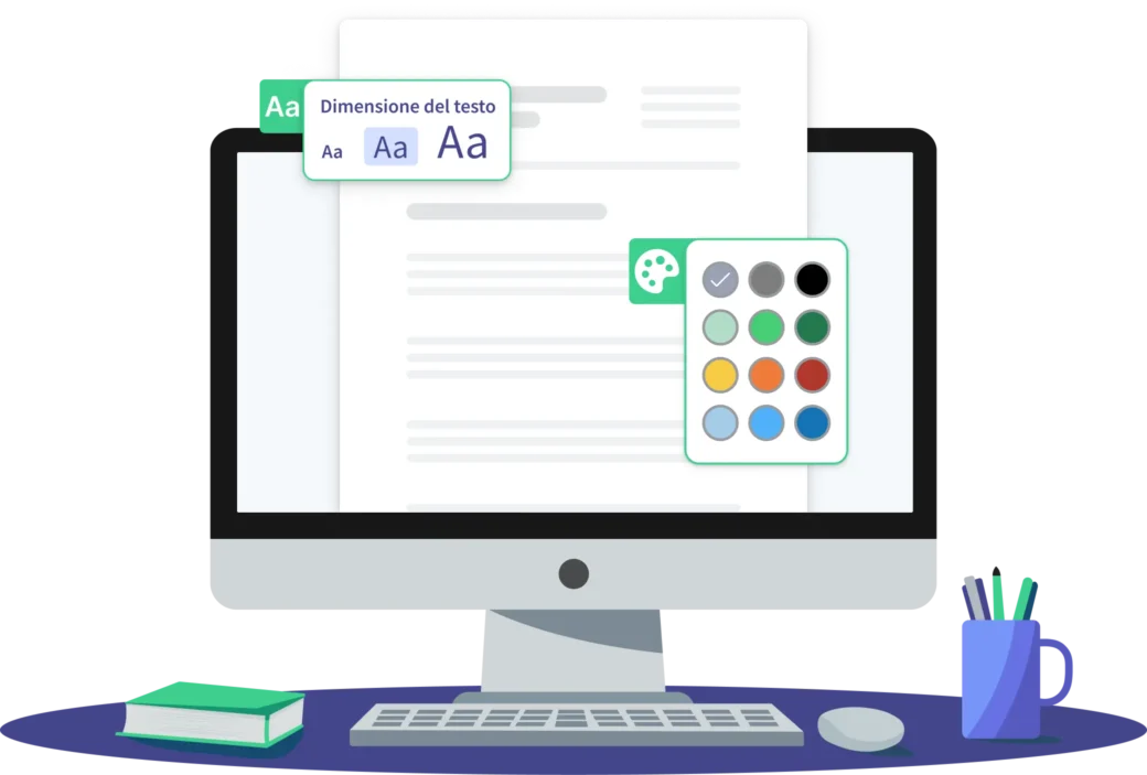 Editor integrato per modificare e perfezionare la lettera di presentazione con IA di OnlineCV
