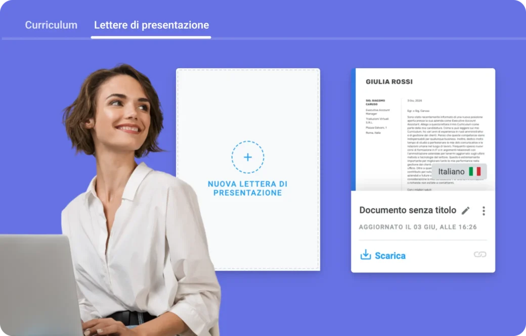 Ricevi suggerimenti di competenze generate dall’IA per valorizzare la tua candidatura