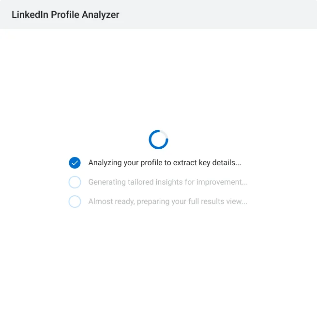 Ottieni un punteggio complessivo del profilo
